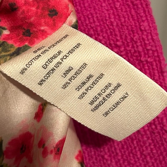 L’Agence Chamberlain Pink Tweed Blazer Jacket Womens 8 - Picture 6 of 7